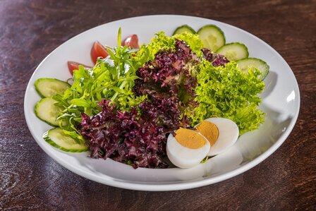 Kleurrijke Saladeplaat